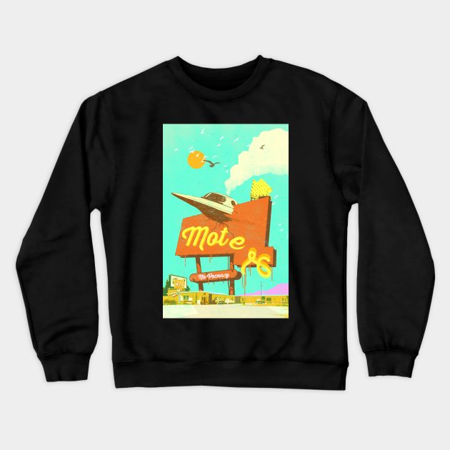 CRASH LANDING II Crewneck Sweatshirt by Showdeer